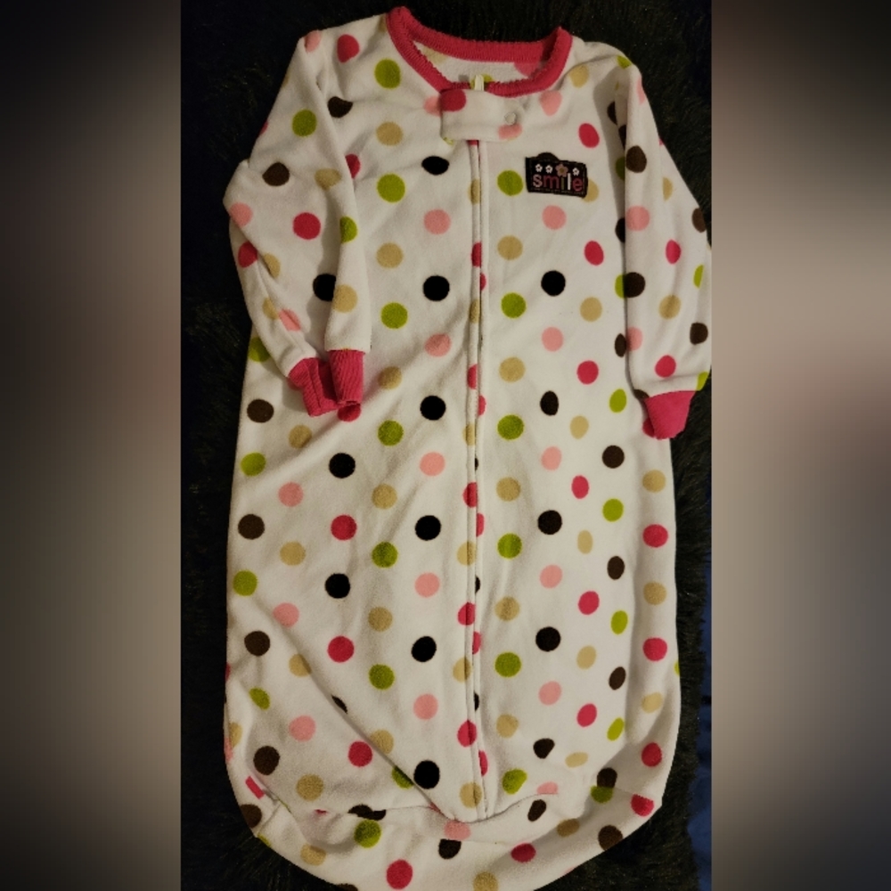 Carter's Polka-dot Wsrm Sleep Sac, 0-6 month